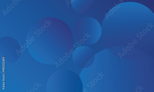 Abstract blue background with circles. Amazing Vector EPS 10