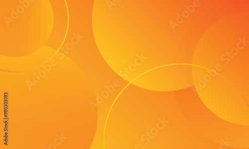 gradient orange background with circle. Used to decorate advertisements, publications, Vector illustration