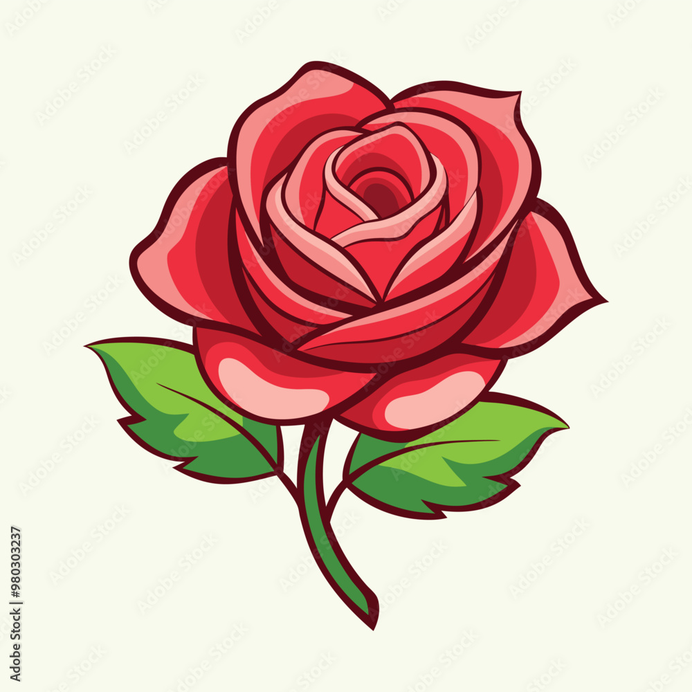 Rose flower illustration vector design free for you Rose flower illustration vector design free for you