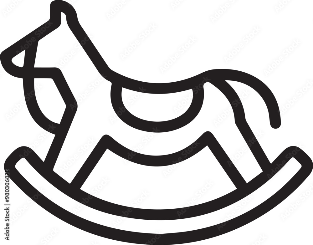 Horse icon symbol vector image Illustration
Horse icon symbol vector image Illustration