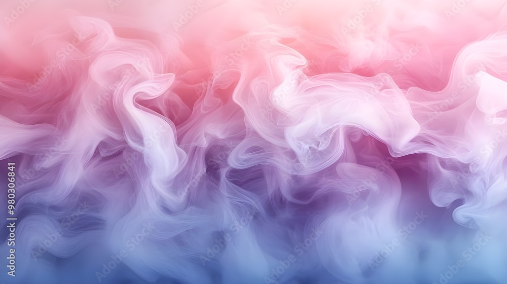 Swirling gray smoke creating delicate abstract wispy textures Swirling gray smoke creating delicate abstract wispy textures