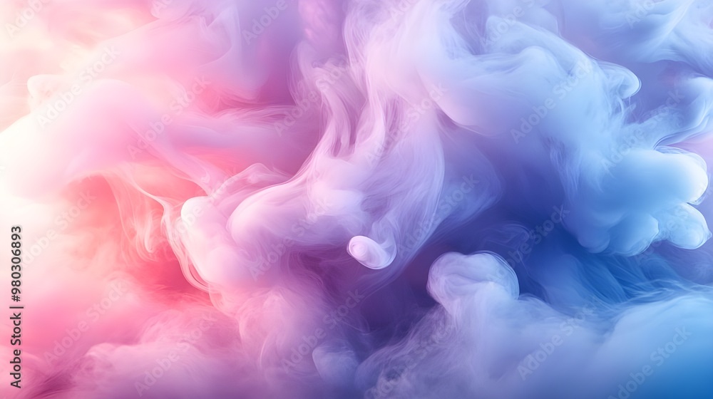 Bold swirling smoke intertwining into a flowing soft abstract texture Bold swirling smoke intertwining into a flowing soft abstract texture