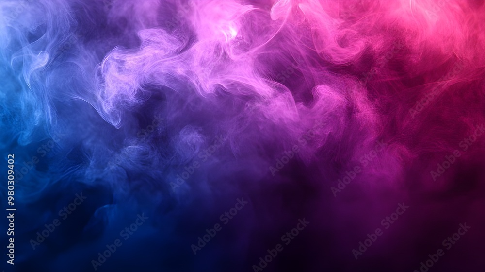 Colorful smoke wisps blending into a soft delicate abstract texture Colorful smoke wisps blending into a soft delicate abstract texture