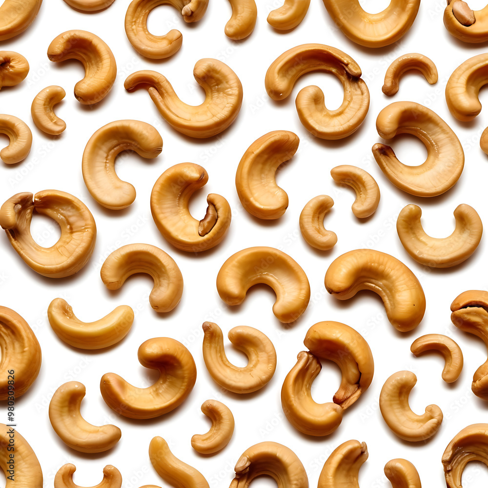Cashews with Golden Hue Cashews with Golden Hue