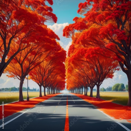 autumn in the park