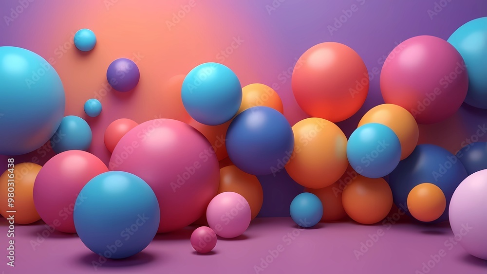 cheerful gradient colorfull background. Generate AI. cheerful gradient colorfull background. Generate AI.
