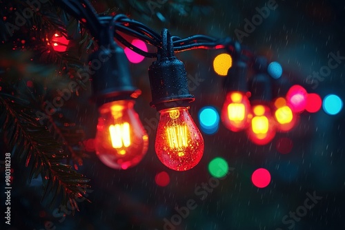 christmas lights