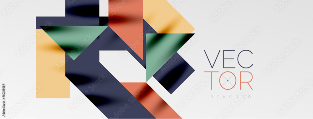 Minimal composition abstract lines and triangles background. Vector Illustration For Wallpaper, Banner, Background, Card, Book Illustration, landing page Minimal composition abstract lines and triangles background. Vector Illustration For Wallpaper, Banner, Background, Card, Book Illustration, landing page