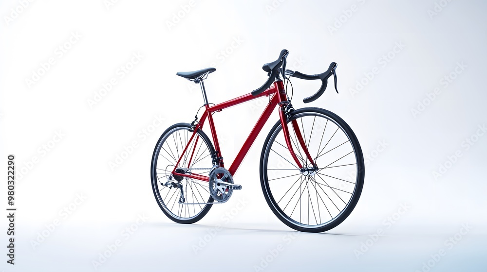 bicycle in white background bicycle in white background