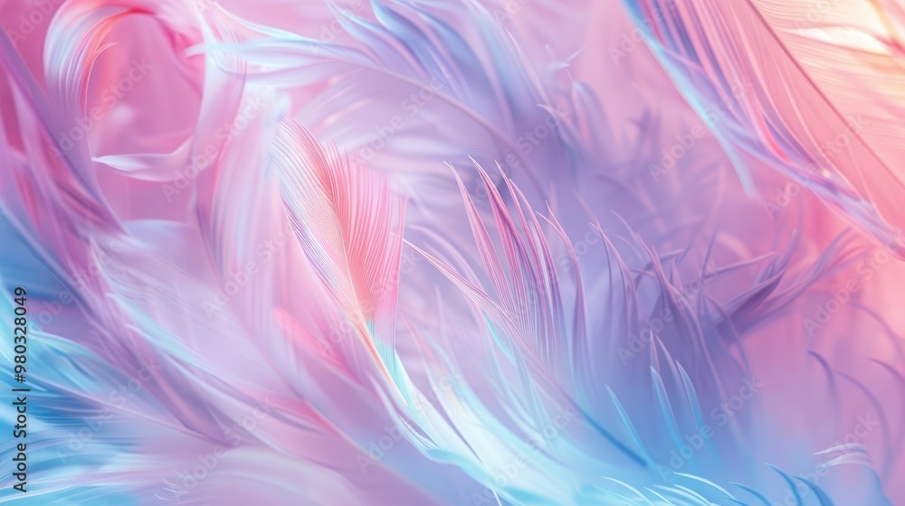 pastel colour feather abstract background pastel colour feather abstract background