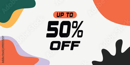 Black Friday Sale Social Media Post White Background Design.eps