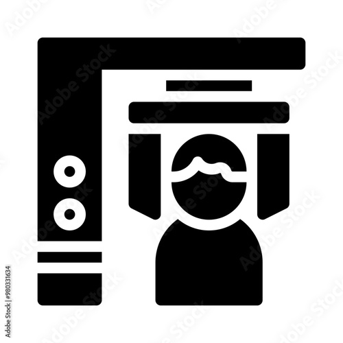 x glyph icon