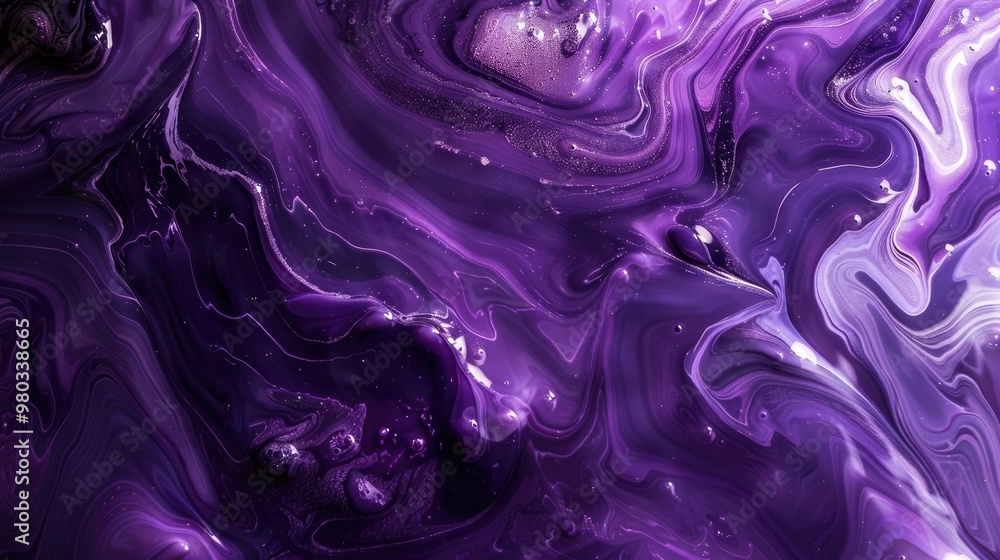 Obraz premium Abstract purple paint background with marble pattern