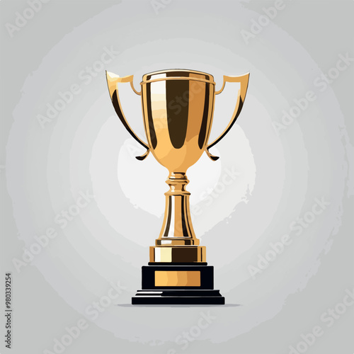 A picture of a trophy business illustration
