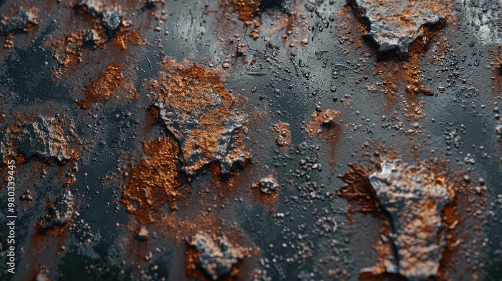 Fototapeta premium abstract worn texture with rust