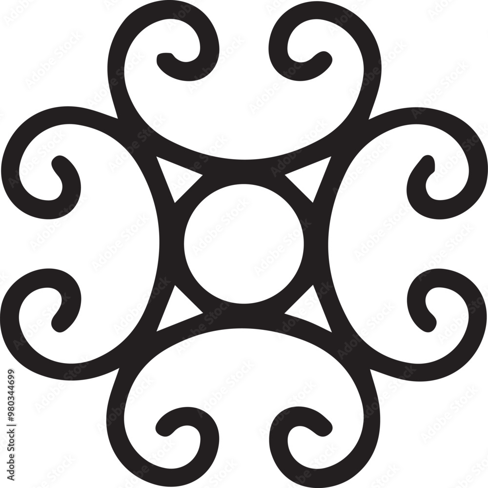 Fototapeta premium Horse icon symbol vector image Illustration 