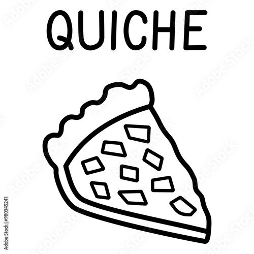 Quiche Outline
