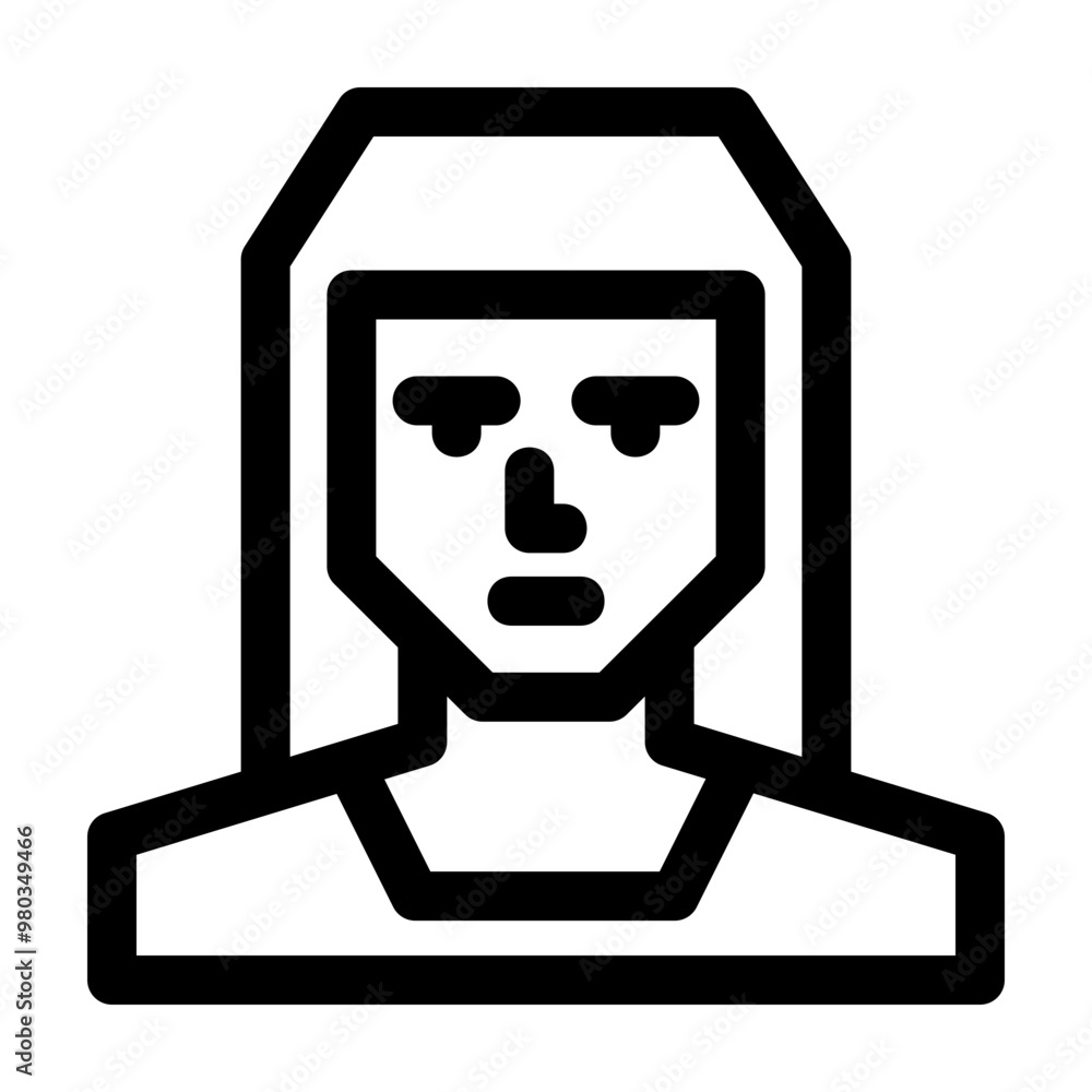 User Line Icon Vector User Line Icon Vector