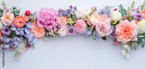 Floral arch backdrop rental service, offering a beautiful centerpiece for any occasion