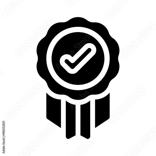badge glyph icon