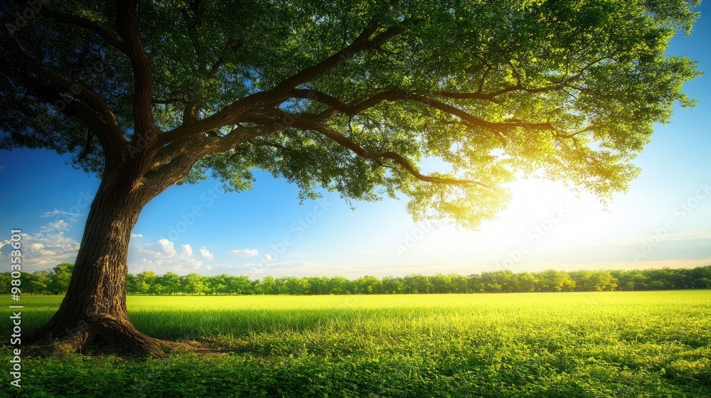 Lush Green Grass in a Vibrant Outdoor Landscape Lush Green Grass in a Vibrant Outdoor Landscape