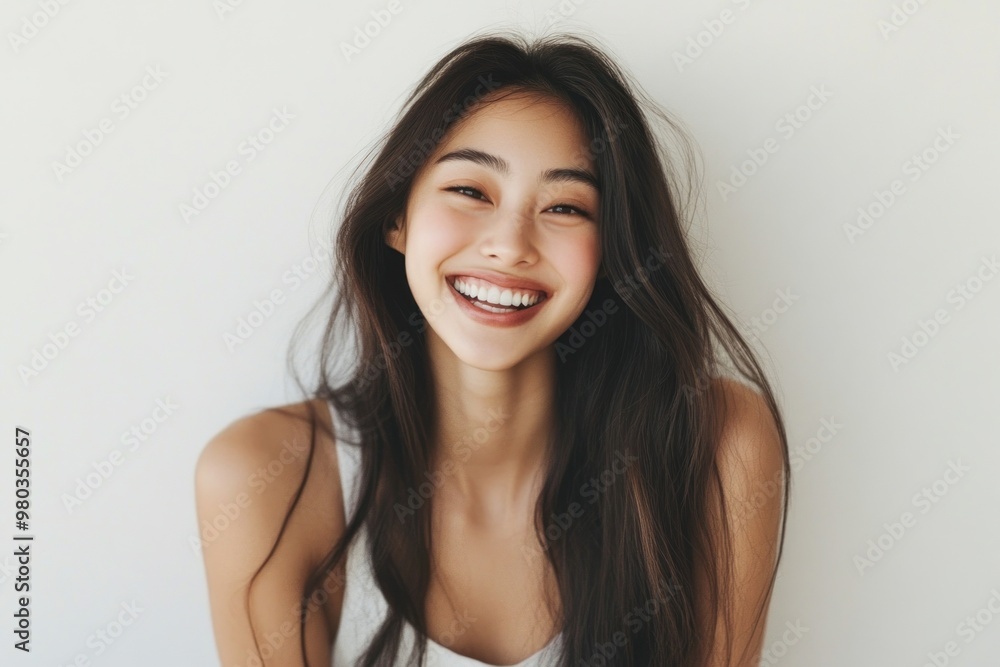 Portrait of a Beautiful Smiling Woman Portrait of a Beautiful Smiling Woman