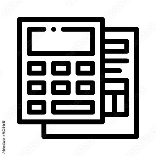 finance line icon