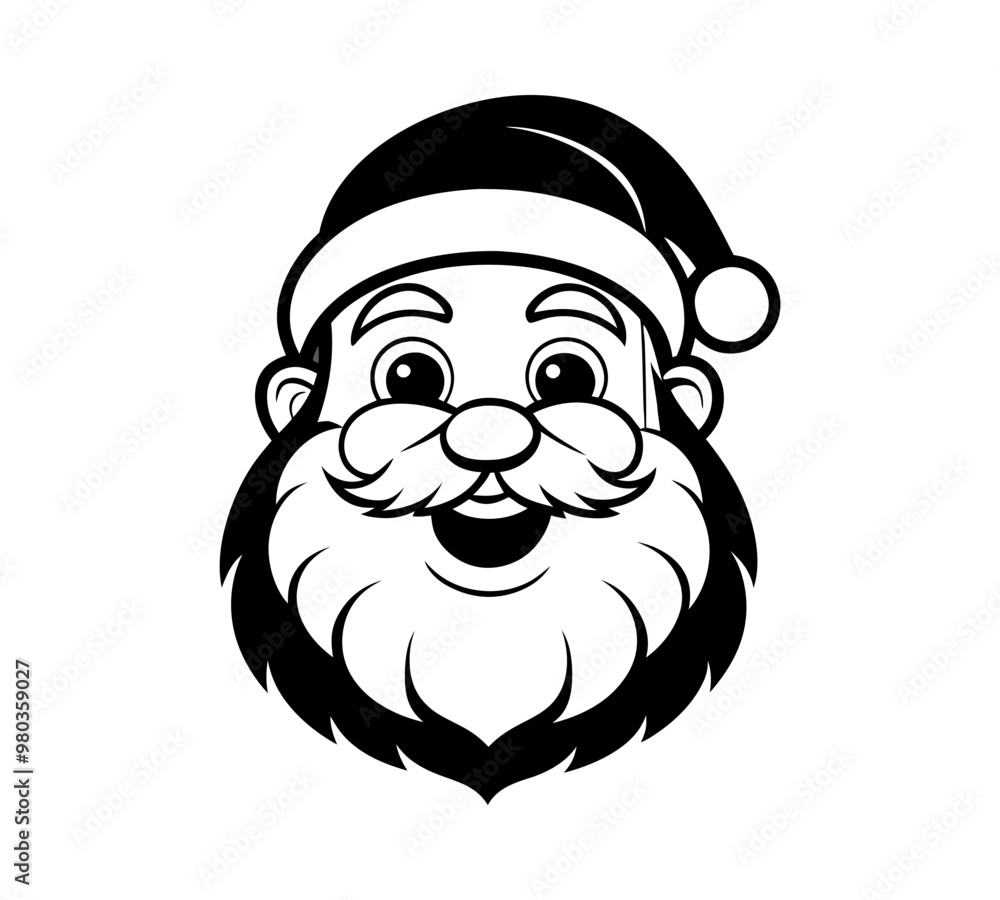 Fototapeta premium Santa vector