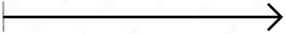 Black horizontal arrow pointing right, suitable for navigation, directional signs, presentations, web design, and infographics. Ideal for maps, wayfinding, UI design, flowcharts, instructions. Black horizontal arrow pointing right, suitable for navigation, directional signs, presentations, web design, and infographics. Ideal for maps, wayfinding, UI design, flowcharts, instructions.