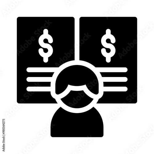 advisor glyph icon
