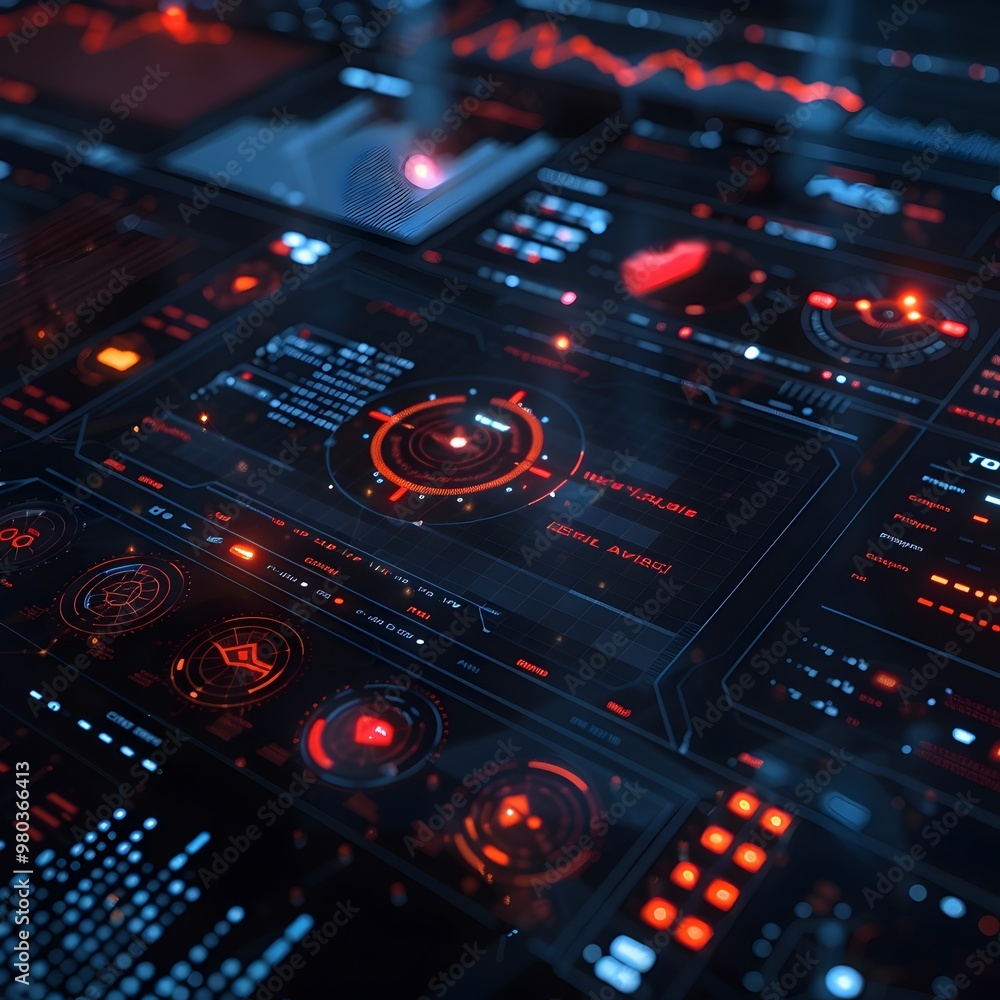 AI Driven Cyber Threat Intelligence Platform with Detailed Threat Analysis in Dark Tech Ambiance AI Driven Cyber Threat Intelligence Platform with Detailed Threat Analysis in Dark Tech Ambiance
