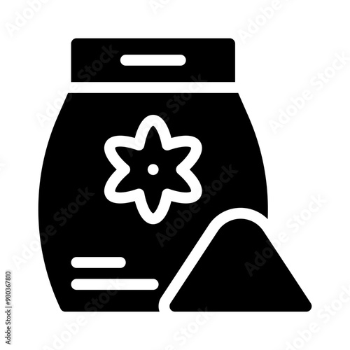 washing powder glyph icon