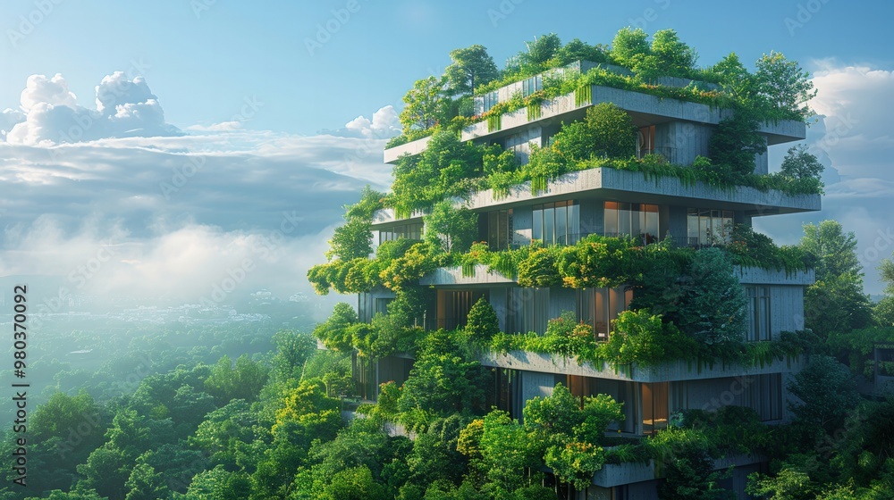 Eco-Friendly Property Development: Illustrate an eco-friendly property development with sustainable buildings and green spaces, highlighting the growing trend of sustainable real estate investments. Eco-Friendly Property Development: Illustrate an eco-friendly property development with sustainable buildings and green spaces, highlighting the growing trend of sustainable real estate investments.