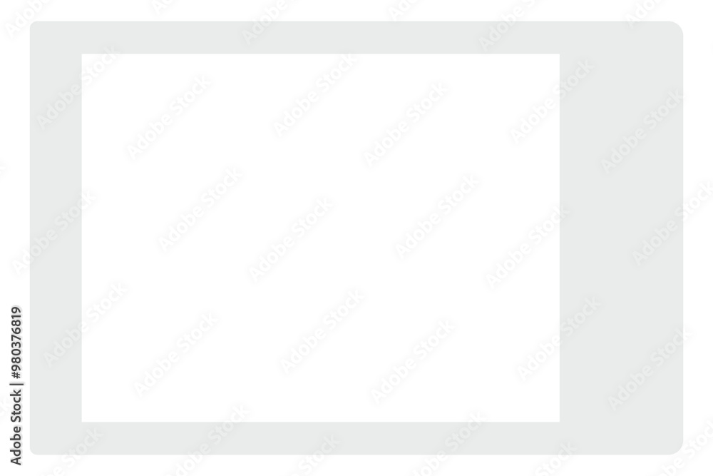 Instant photo png frame sticker, simple design, transparent background Instant photo png frame sticker, simple design, transparent background