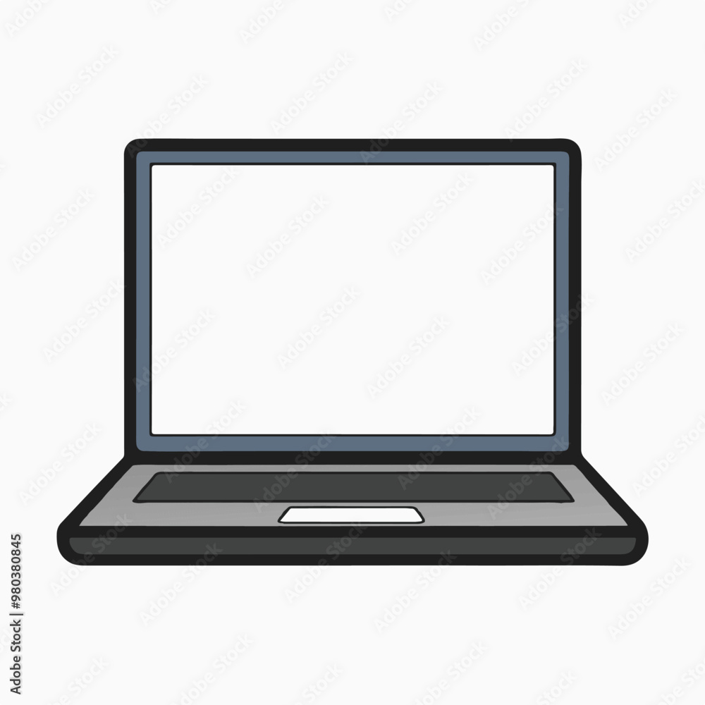 laptop isolated on white background laptop isolated on white background