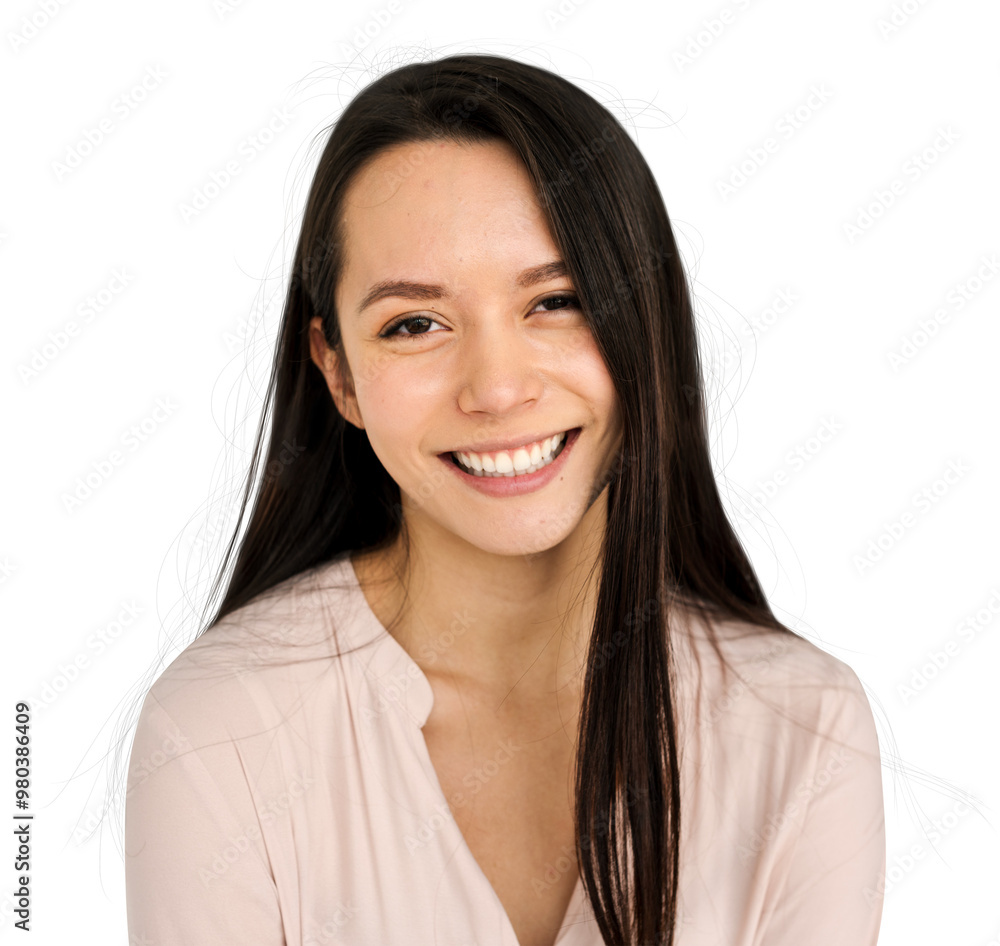 Asian woman portrait png sticker, transparent background Asian woman portrait png sticker, transparent background
