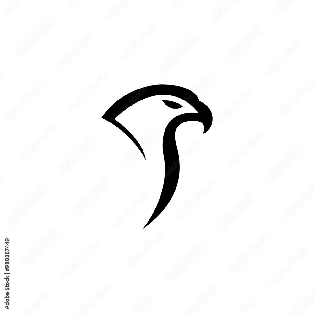 Eagle logo design. Eagle logo for your business. bird head logo Eagle logo design. Eagle logo for your business. bird head logo