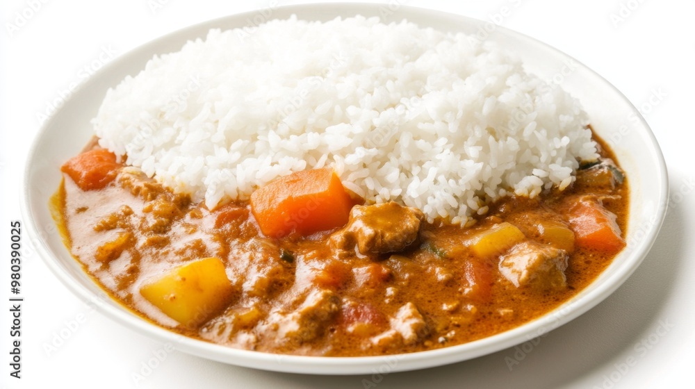 a glob of japanese curry on the floor a glob of japanese curry on the floor