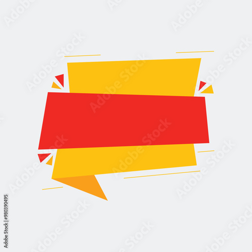 Blank Sale Offer Tag Fully Editable Vector or EPS