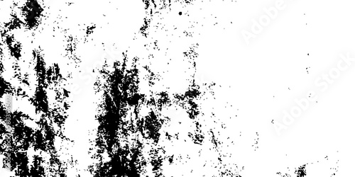 Wallpaper Mural Abstract grunge or dirt dust isolated, black and white background paint splatters, vintage old wall effect for grunge image style texture design. Torontodigital.ca