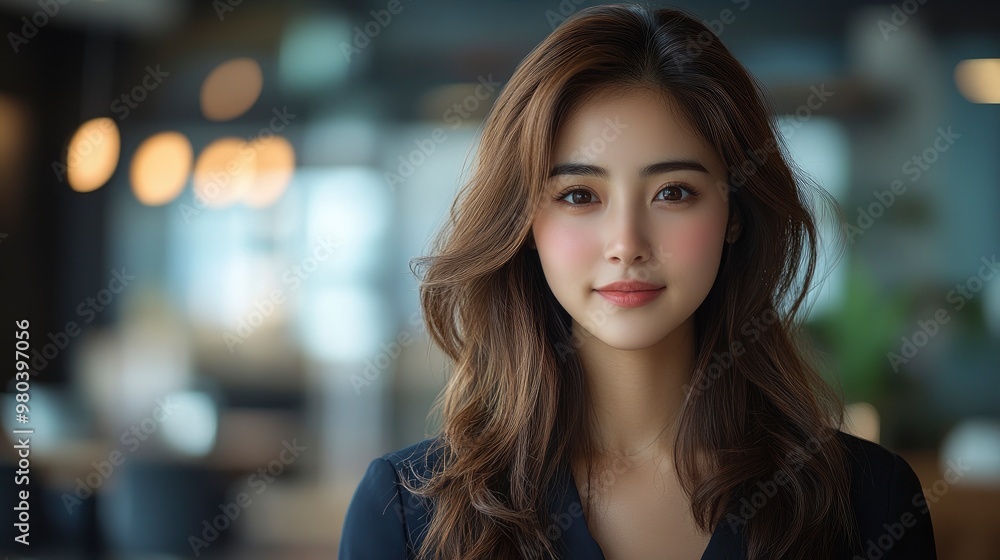Confident Young Asian Woman Portrait Confident Young Asian Woman Portrait