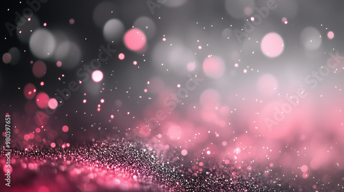 shimmering pink texture with scattered black accents, Abstract luxury background, bokeh effects and sparkles. blackpink 