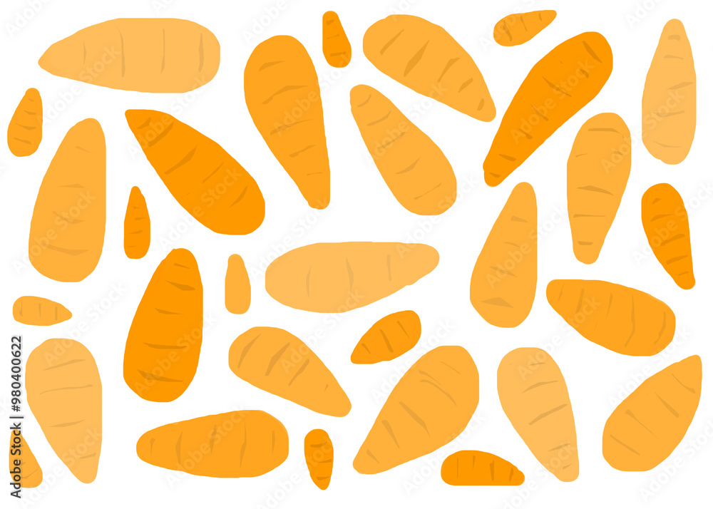seamless pattern with carrots seamless pattern with carrots
