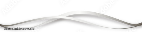 Silber Grau Band Welle Wellen Background Hintergrund