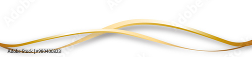 Gold Band Sterne Welle Weihnachten Background Hintergrund