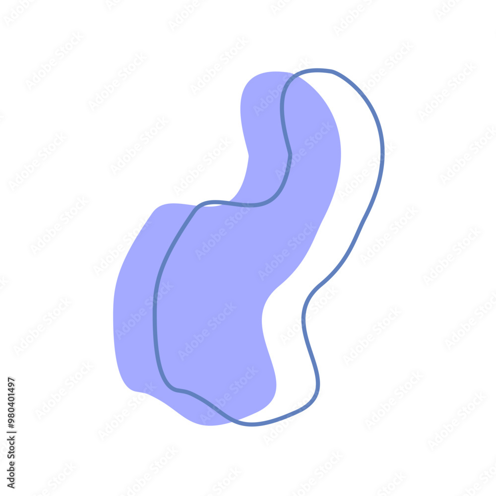 purple blob circle silhouette icon. Vector collection of blob shapes purple blob circle silhouette icon. Vector collection of blob shapes