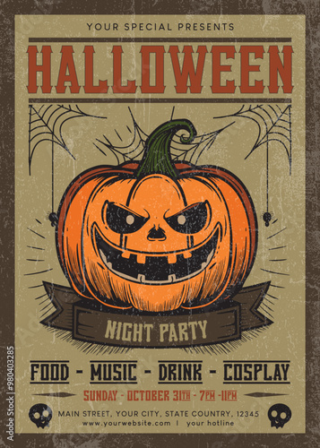 Halloween Party Flyer