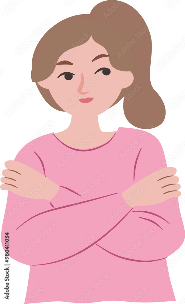 breast cancer survivor women character illustration breast cancer survivor women character illustration