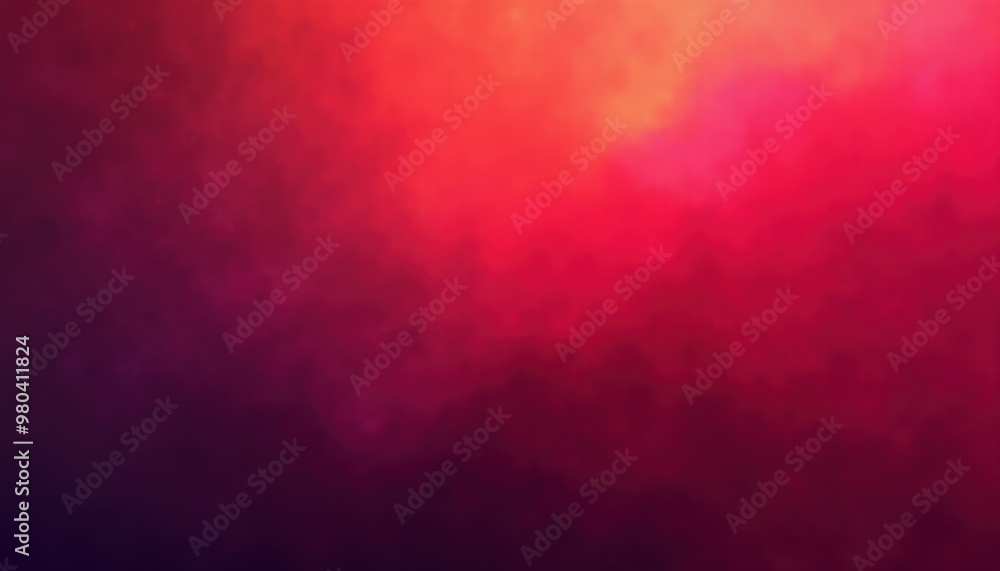 Abstract Vibrant Crimson and Magenta Gradient Noisy Grain Background Texture Abstract Vibrant Crimson and Magenta Gradient Noisy Grain Background Texture