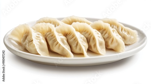 plate dumplings Chinese food